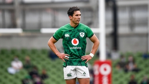 Joey Carbery in action for Ireland against Japan in July 2021
