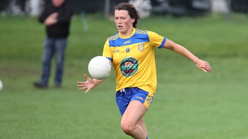 Leah Caffrey in action for Na Fianna