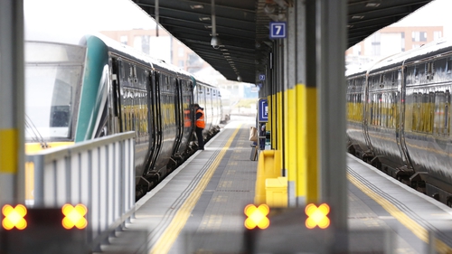 Iarnród Éireann said 96% of scheduled services are operating as planned (File image, Rollingnews.ie)