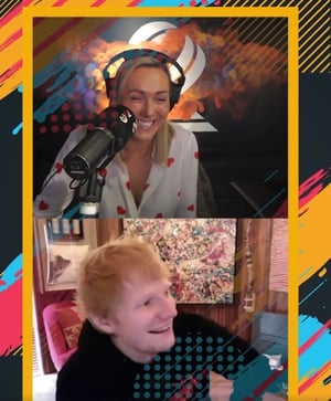 Tracy Talks With Ed Sheeran 