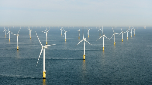 The plan will enable the development of offshore wind farms (File image)