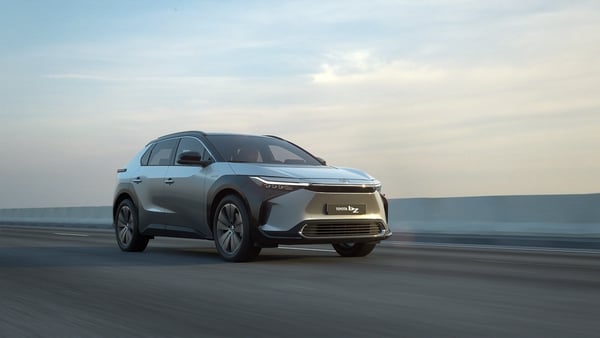 Toyota's first fully electric model - the bZ4X