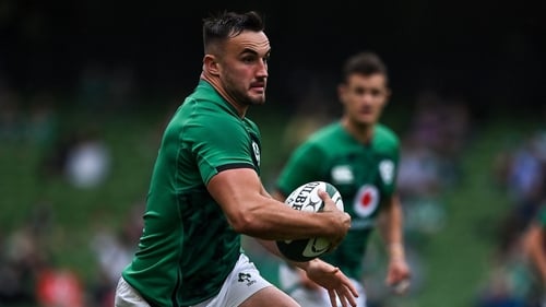 Ronan Kelleher scored four tries on his last Ireland appearance against the USA in July