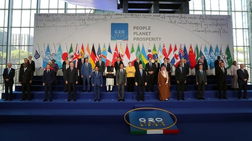 A draft communique seen by Reuters said G20 countries will also step up their efforts to limit global warming at 1.5C