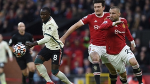 The United defensive duo of Maguire and Shaw saw five goals fly past them in the defeat to Liverpool