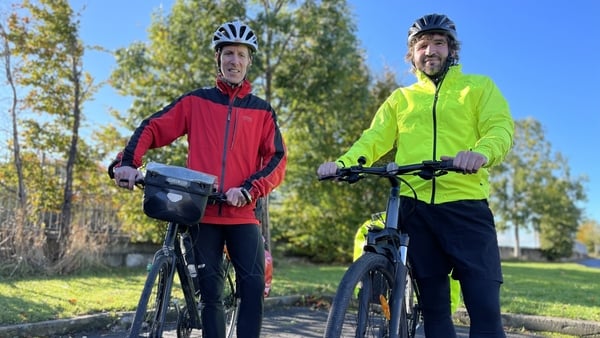 Gary Tyrrell and Richard Curtin say they are making the journey to 