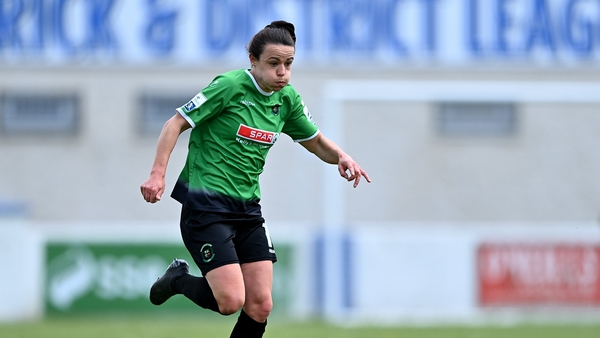 Áine O'Gorman was among the goals Peamount United