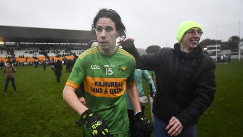 Niall McNamee after snatching a draw for Rhode / Photo by David Fitzgerald/Sportsfile