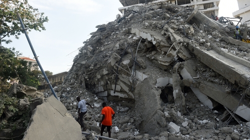 Up to 100 feared missing in Nigeria building collapse