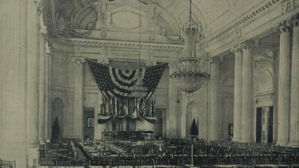 The Hall of the Americas, where the conference is taking place Photo: Illustrated London News, 12 November 1921