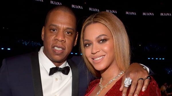 Jay-Z with is wife Beyoncé