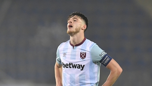 Declan Rice was part of the starting side