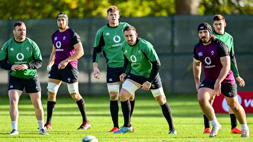 Ireland head coach Andy Farrell says selection is wide open ahead of next week's game against New Zealand