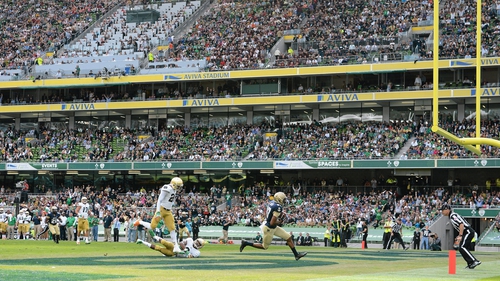 Notre Dame and Navy will meet in Lansdowne Road in August 2023