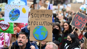 Protesters in Glasgow call for climate action