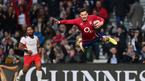 Jonny May scores England's third try