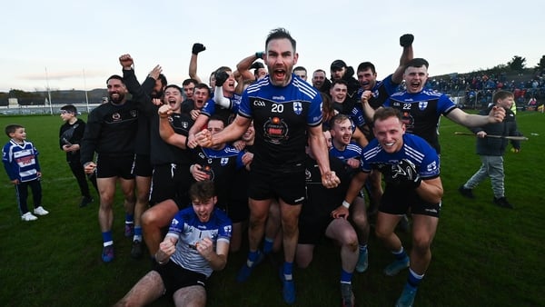 Blessington won the Wicklow title in dramatic fashion