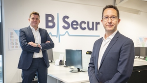 Siggi Saevarsson, Partner at Kernel Capital and Alan Foreman, CEO of B-Secur