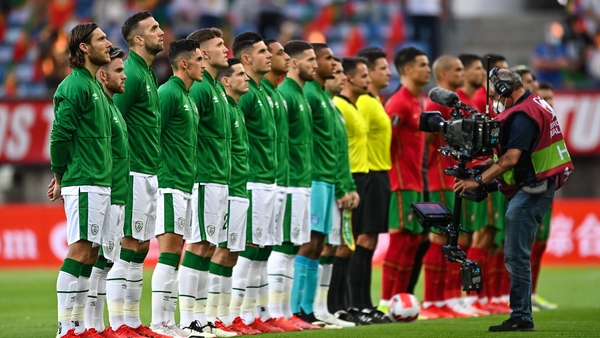 The clash of Ireland and Portugal at the Aviva will be the sixth competitive meeting between the sides