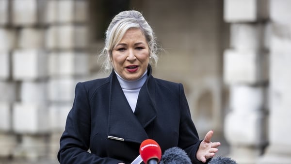 Northern Ireland's Deputy First Minister Michelle O'Neill