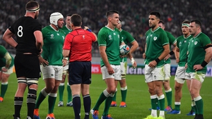 Ireland lost 46-14 the last time the sides met