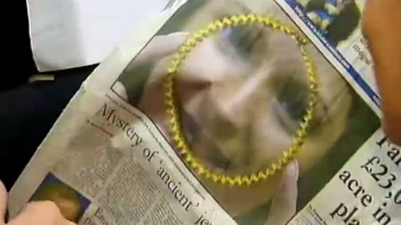 Gold Torc discovered in Cork (2001)
