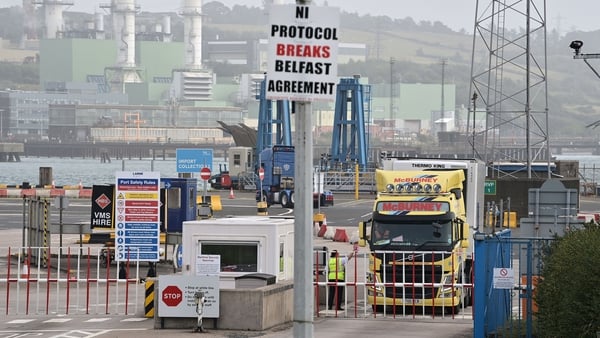 The protocol effectively keeps Northern Ireland inside the EU's single market for goods