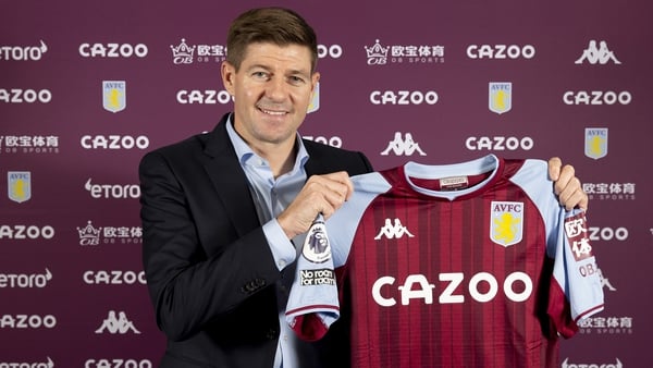 Steven Gerrard is the new Aston Villa manager