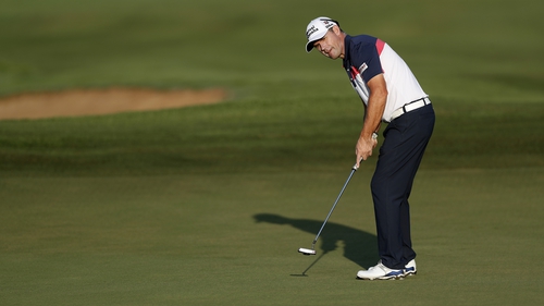 Padraig Harrington is in contention early on in Dubai