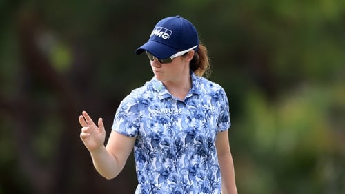 Leona Maguire carded a 70 on Friday to get to one-under par