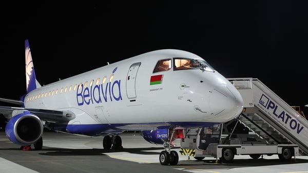 The Belarussian national carrier Belavia relies on Irish leased planes