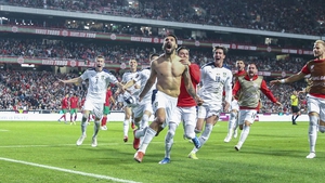 Mtrovic's late winner sparked wild scenes at the Estadio da Luz