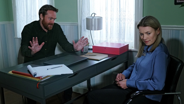 Lucy's therapy session takes an unexpected turn on Fair City this week