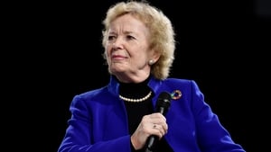 Mary Robinson said that the leaders of small island countries will have gone home from COP26 "almost in despair"
