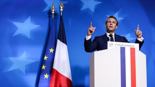 Two Shades Of Blue: Macron Makes (subtle) Flag Change