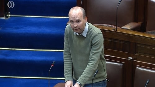 Paul Murphy said hospitals are in danger 'of being overrun' because of the Government's decisions