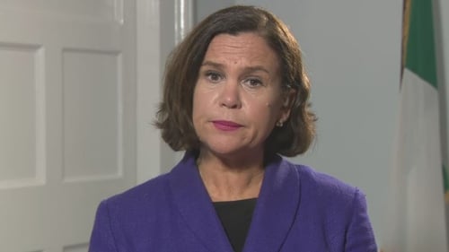 Mary Lou McDonald said people cannot be driven out of work or have their businesses crushed and be expected to live on fresh air