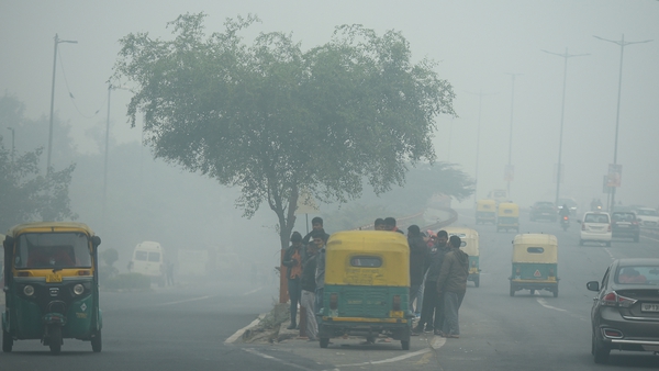 There are dangerous levels of air pollution in New Delhi