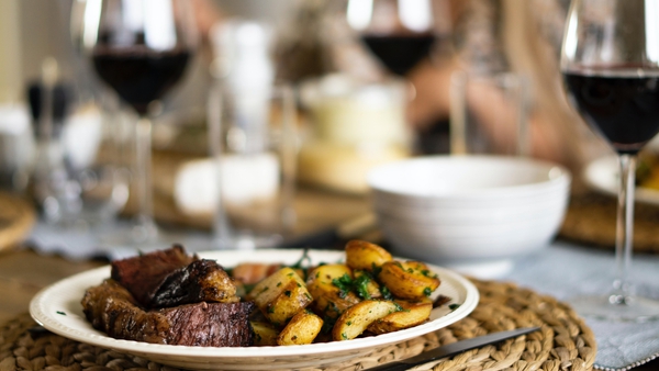 Why steak and red wine pair so perfectly...