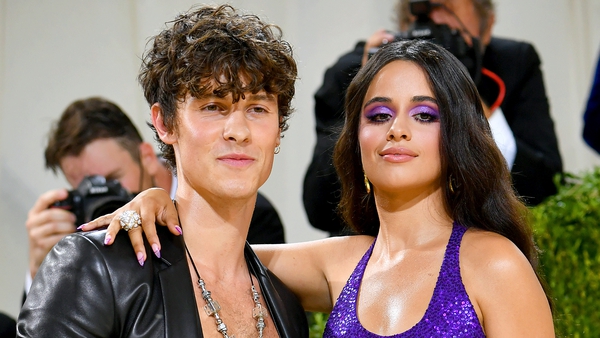 Shawn Mendes and Camila Cabello (seen here at September's Met Gala in New York) - 
