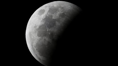 The Moon seen during a partial lunar eclipse from Sydney in May
