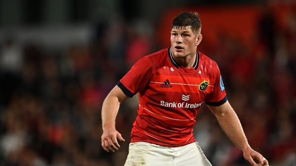 Jack O'Donoghue will captain Munster for the games against the Bulls and the Lions