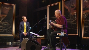 Christy Moore on Friday night's Late Late Show