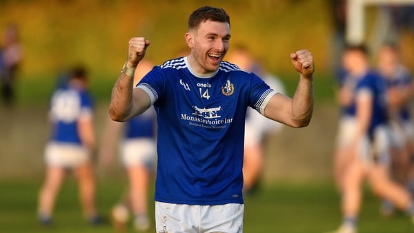 Naomh Mairtin captain Sam Mulroy bagged eight points for the Wee County champions
