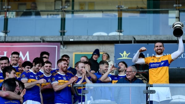 St Rynagh's celebrate with the cup
