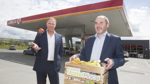 Michael McCormack, Managing Director of Musgrave MarketPlace (right), and Gordon Lawlor, Managing Director of Circle K