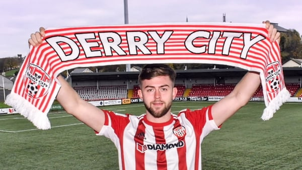 Will Patching is the latest big name signing by Derry City