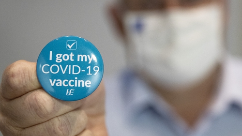 Around 93% of adults in Ireland have been vaccinated