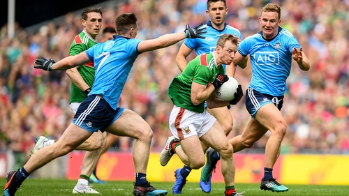 Colm Boyle in possession against Dublin in 2019