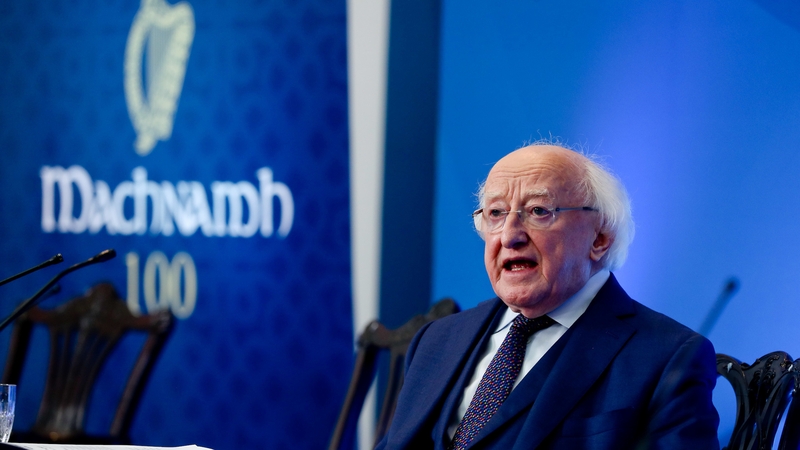 Machnamh 100: President Higgins on the road to The Treaty